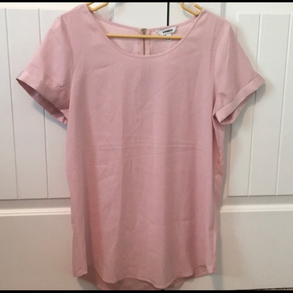 Express pink top
